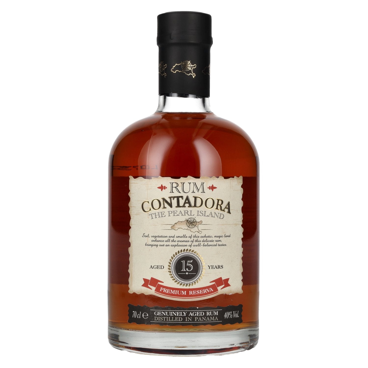 Contadora Rum 15 Years Old Premium Reserva 40% Vol. 0,7l