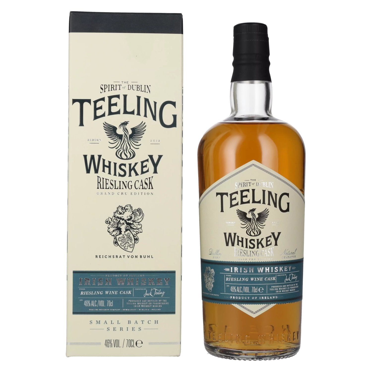 Teeling Whiskey Small Batch RIESLING CASK Grand Cru Edition 46% Vol. 0,7l in Giftbox