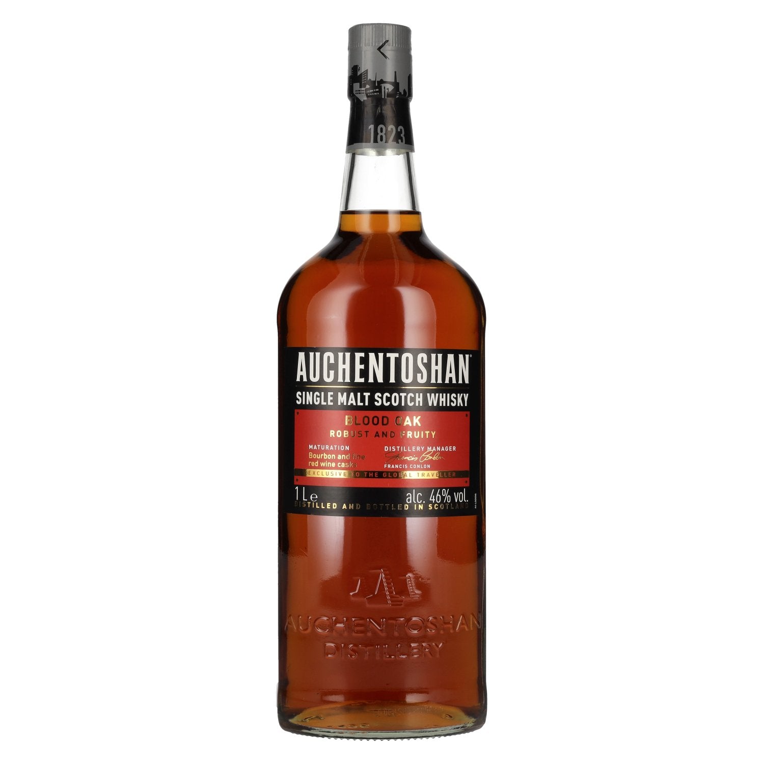 Auchentoshan BLOOD OAK Single Malt Scotch Whisky 46% Vol. 1l