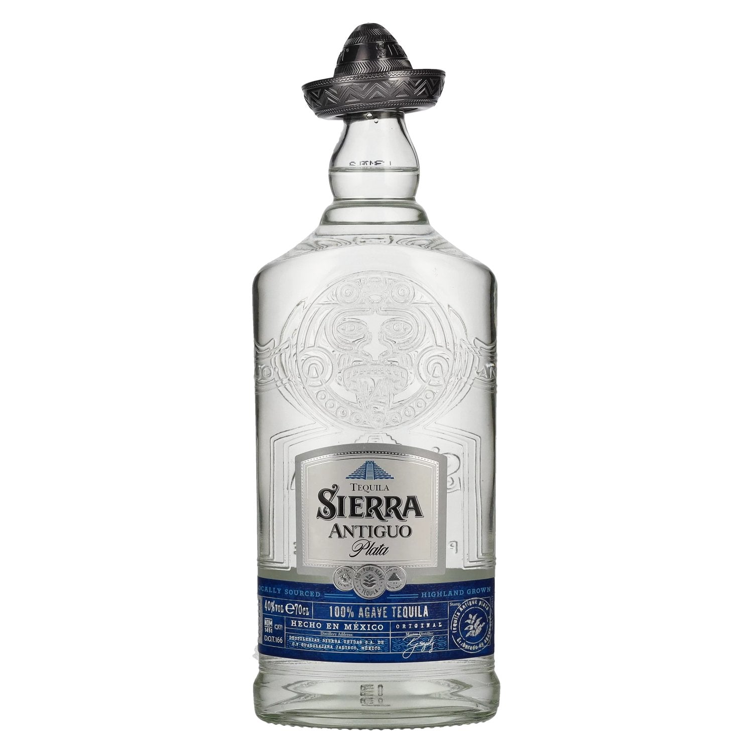 Sierra Tequila Antiguo Plata 100% de Agave 40% Vol. 0,7l