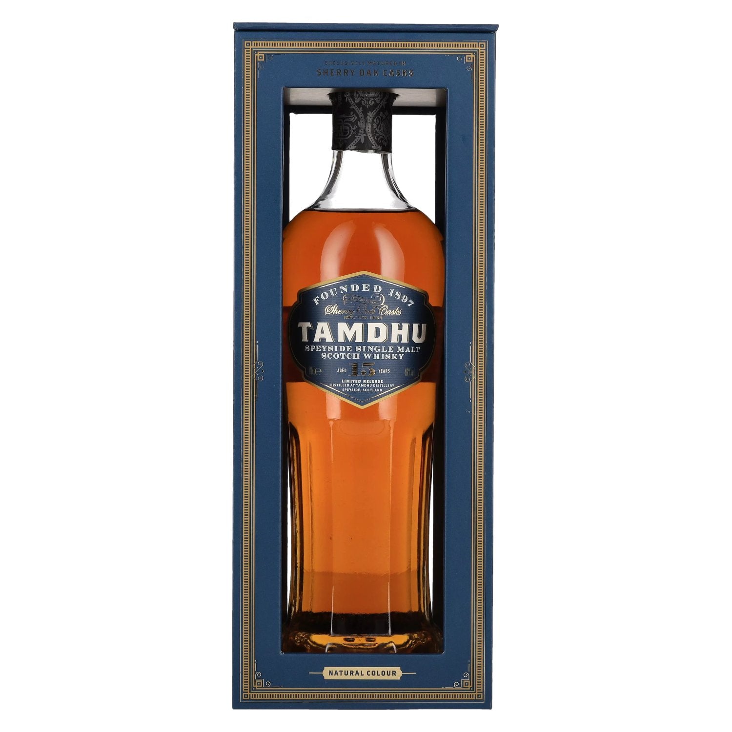 Tamdhu 15 Years Old Speyside Single Malt Scotch Whisky 46% Vol. 0,7l in Giftbox