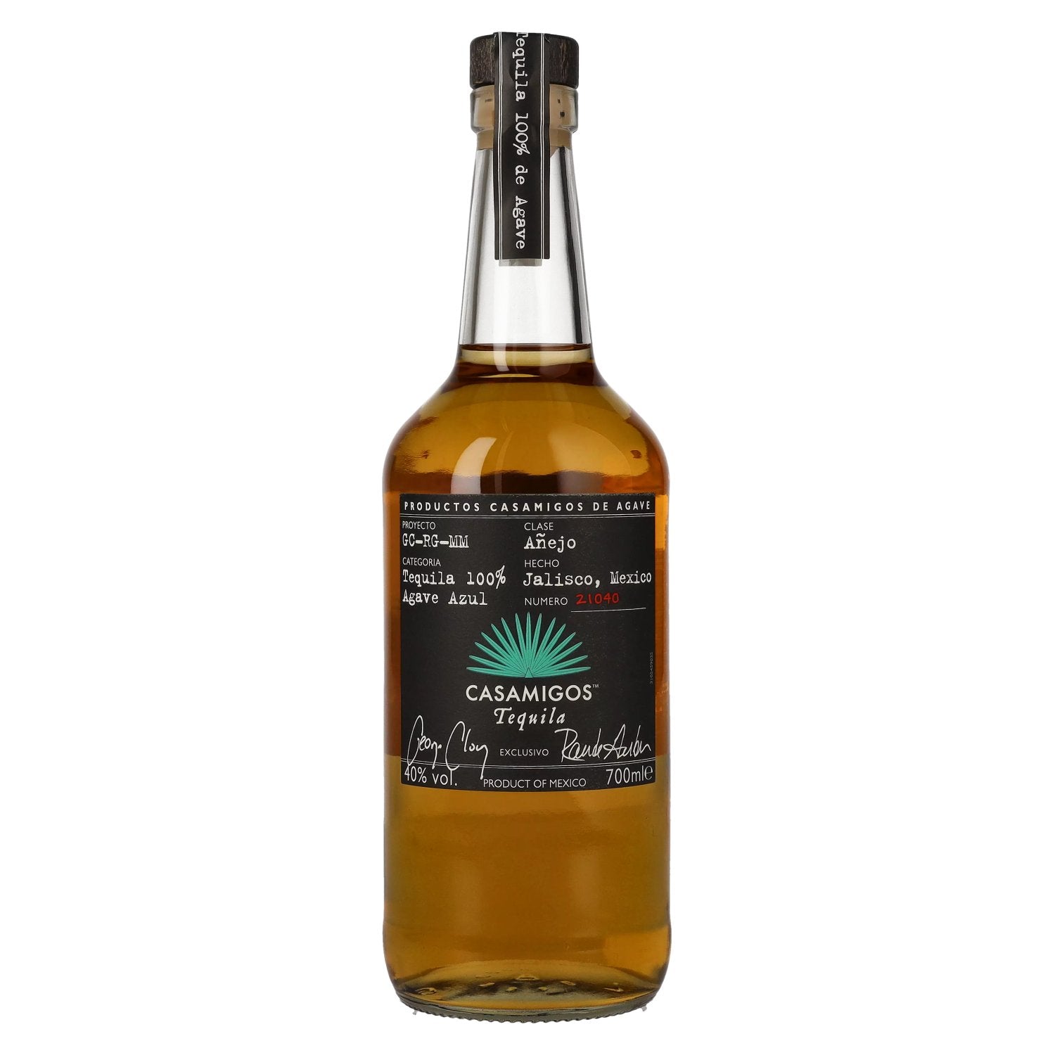 Casamigos Tequila Anejo 100% Agave Azul 40% Vol. 0,7l