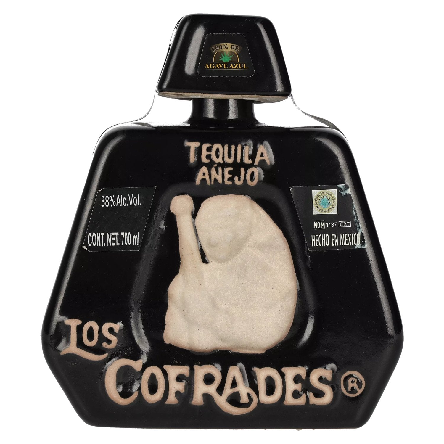 Los Cofrades Tequila Anejo 100% de Agave 38% Vol. 0,7l