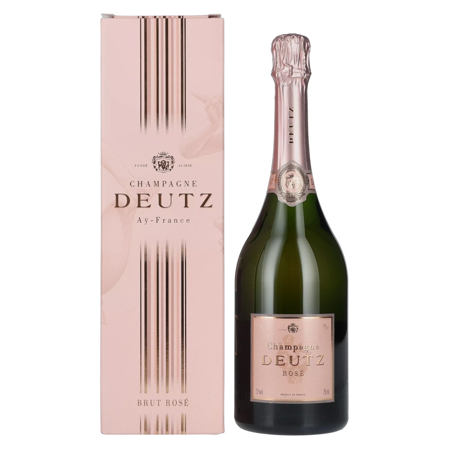 Deutz Champagne Rose 12% Vol. 0,75l in Giftbox