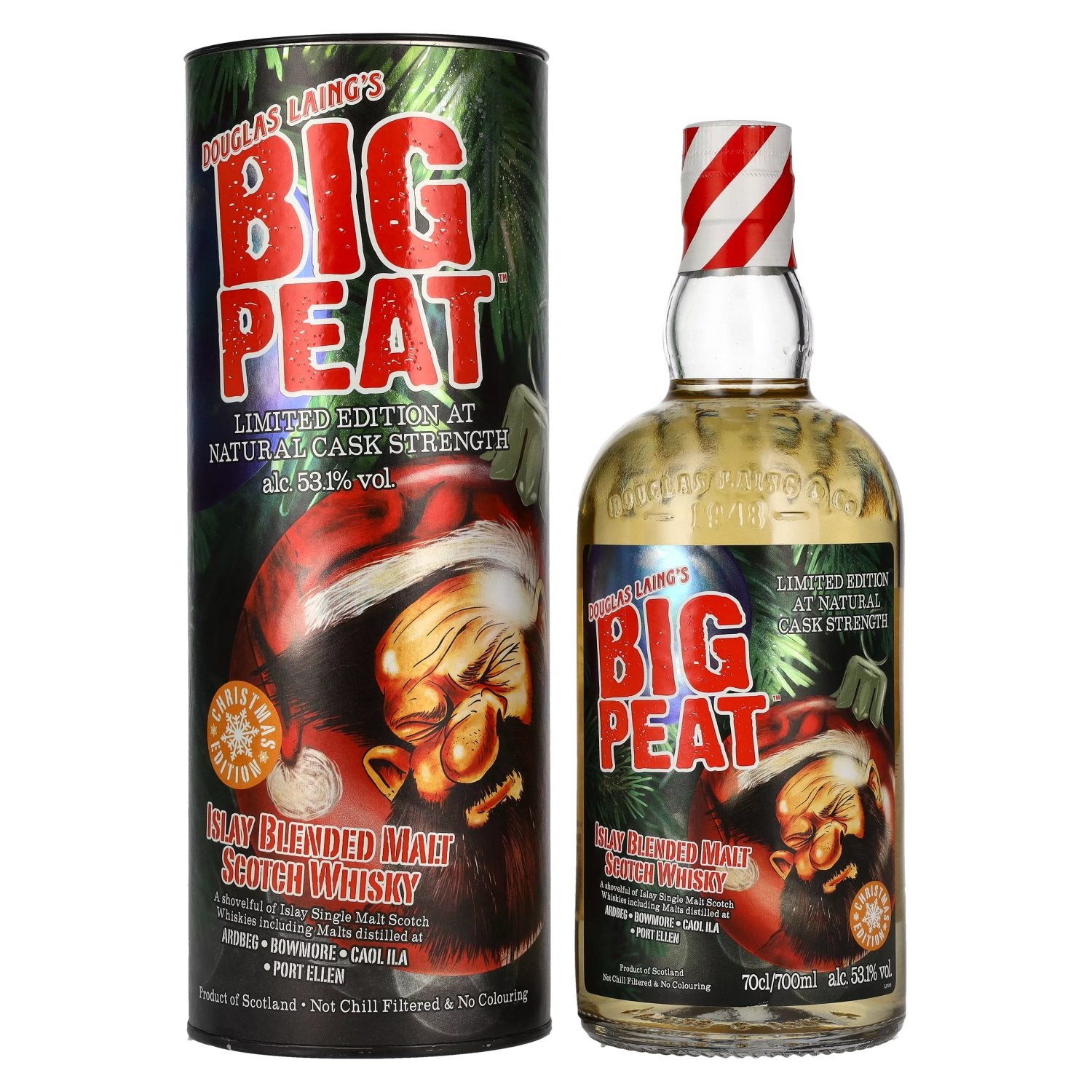 Douglas Laing BIG PEAT Limited Christmas Edition 2020 53,1% Vol. 0,7l in Giftbox