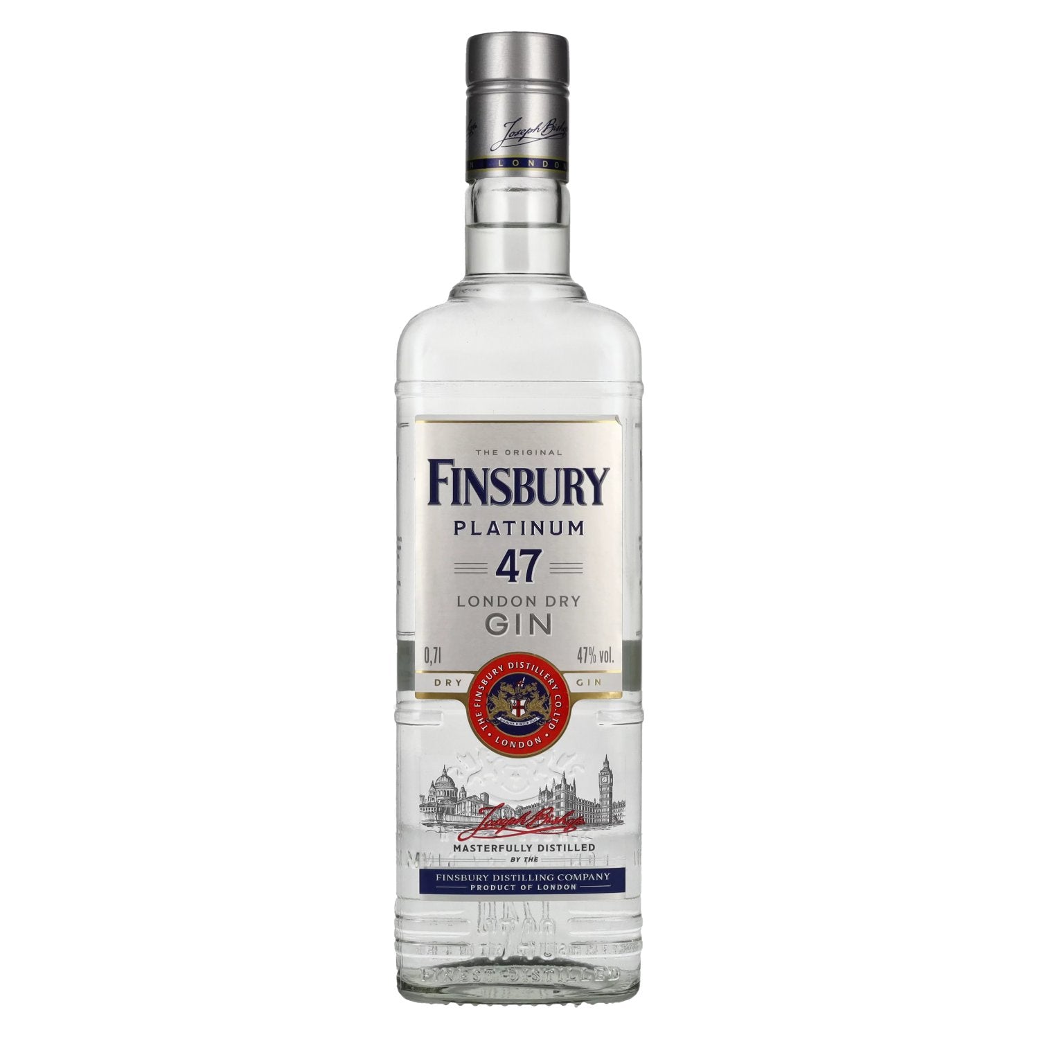 Finsbury PLATINUM 47 London Dry Gin 47% Vol. 0,7l