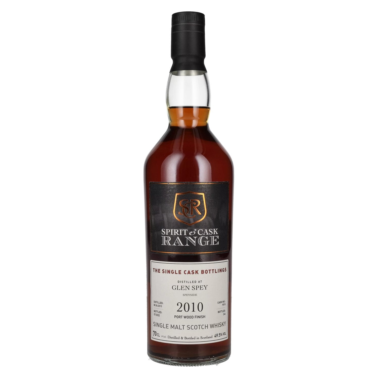 Whiskymax SPIRIT & CASK RANGE Glen Spey Single Cask Port Wood Finish 2010 49,5% Vol. 0,7l