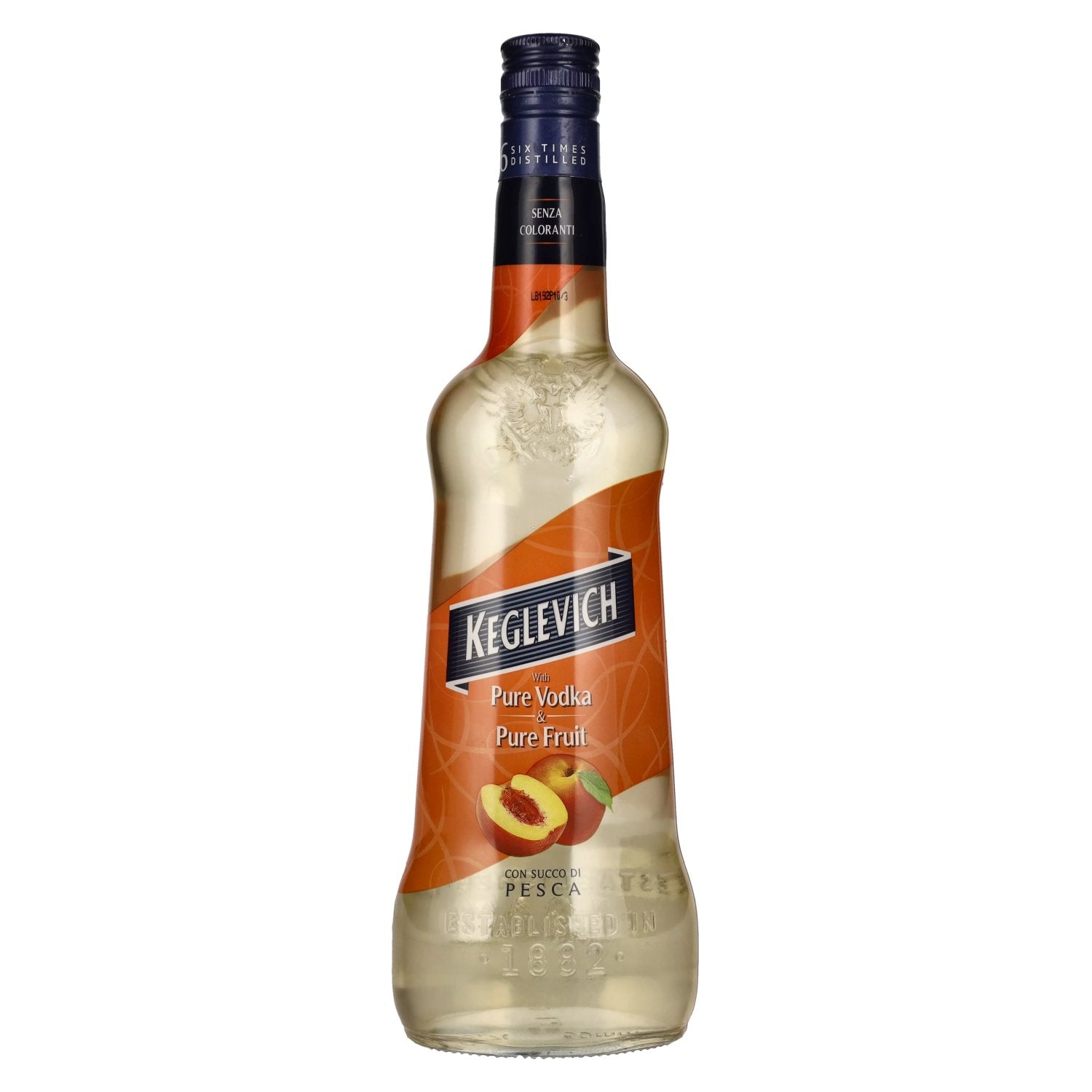 Keglevich with Pure Vodka & Pure Fruit PESCA 18% Vol. 0,7l