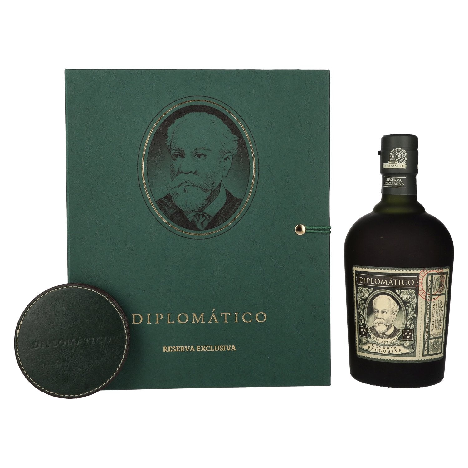 Diplomatico RESERVA EXCLUSIVA Ron Antiguo 40% Vol. 0,7l in Giftbox with Untersetzern