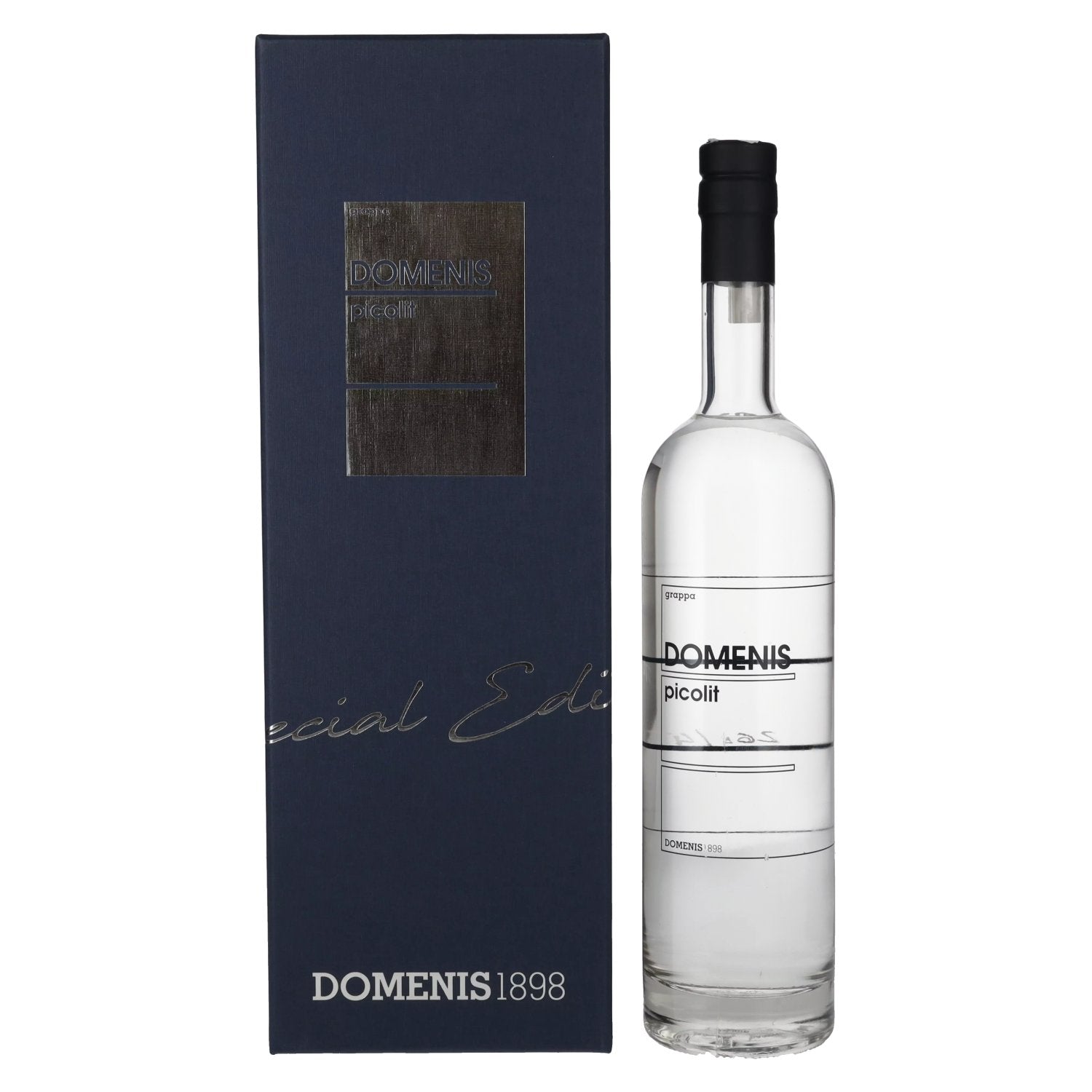 Domenis 1898 PICOLIT Grappa 45% Vol. 0,7l in Giftbox