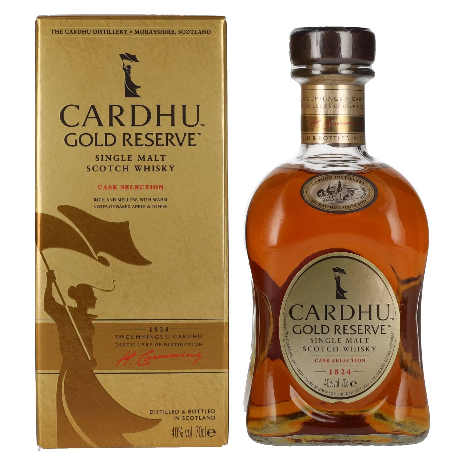 Cardhu Gold Reserve Cask Selection Single Malt Scotch Whisky 40% Vol. 0,7l in Giftbox