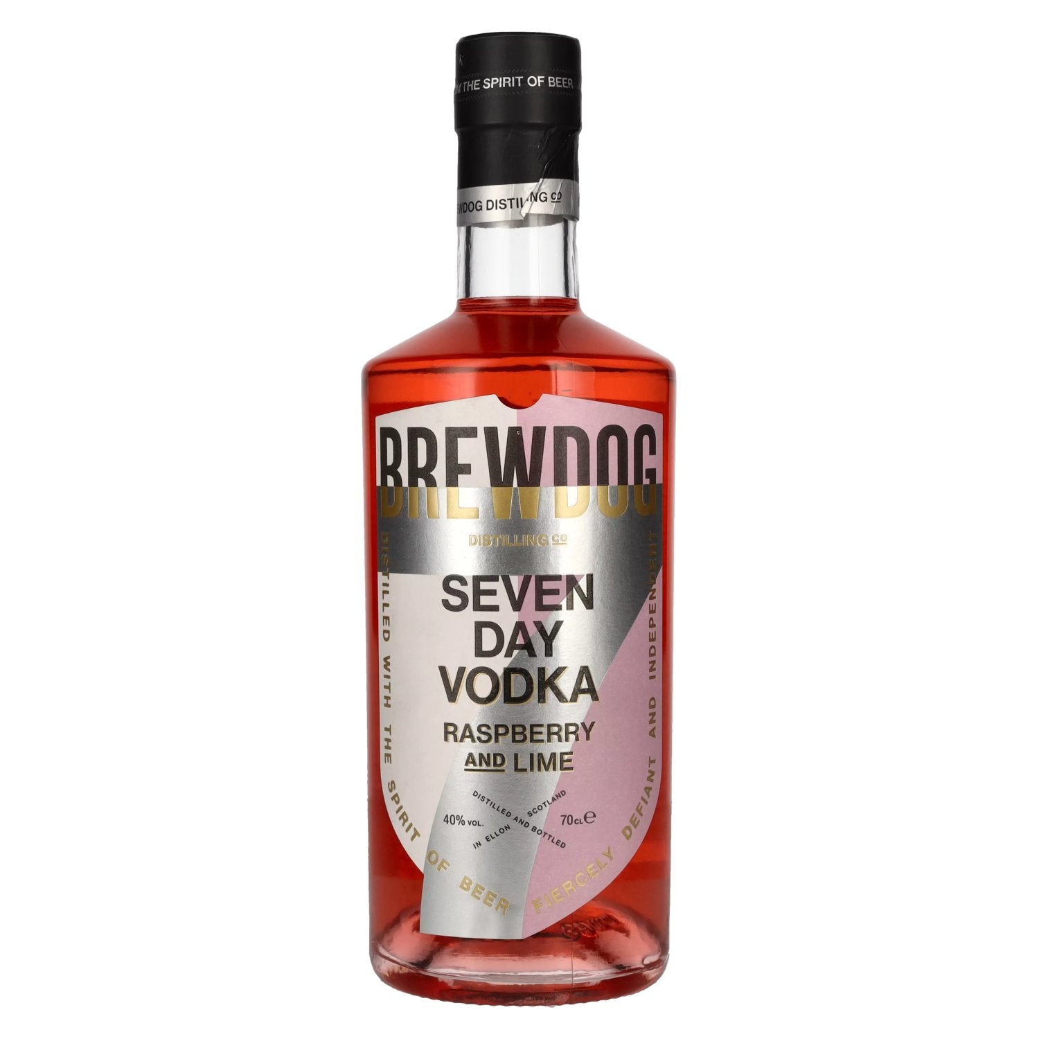 Brewdog SEVEN DAY VODKA Raspberry and Lime 40% Vol. 0,7l