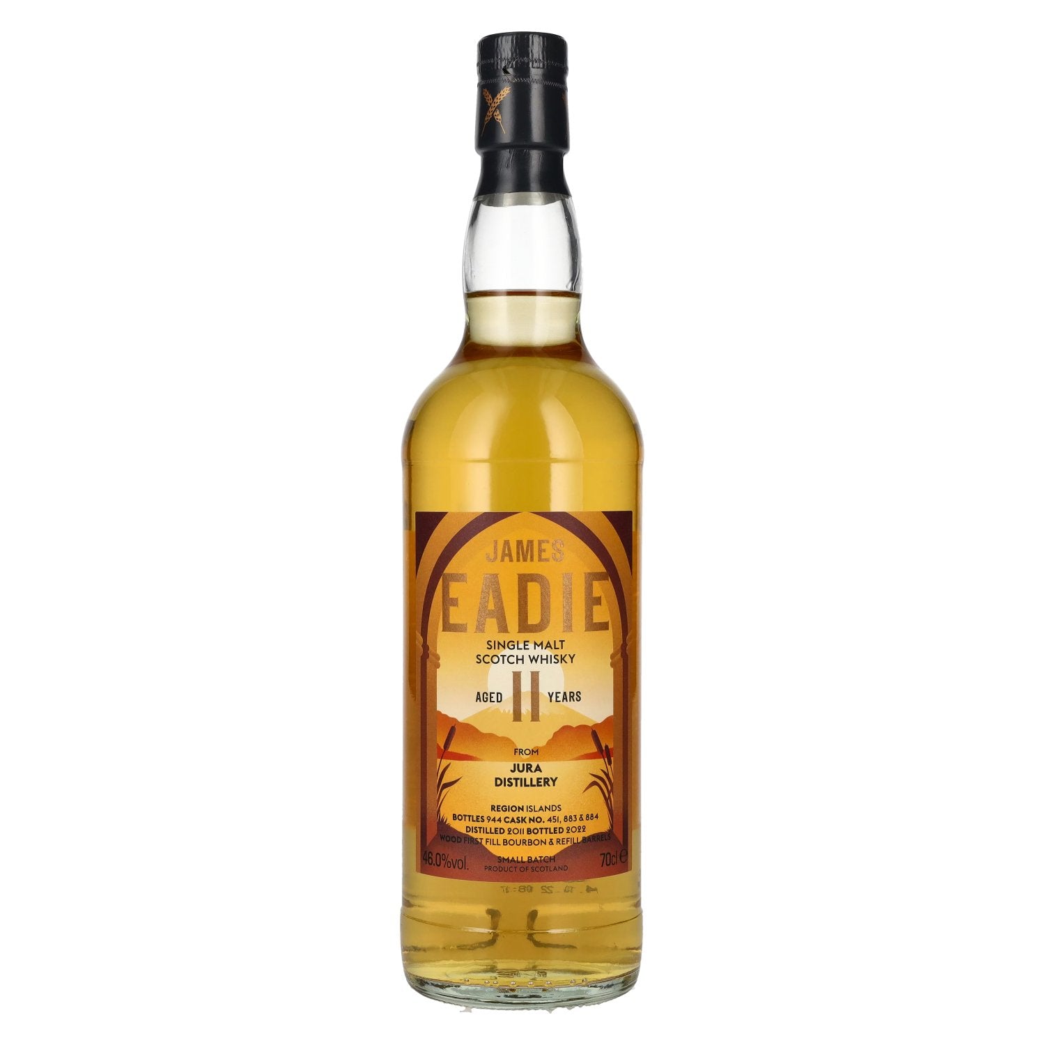 James Eadie JURA 11 Years Old Single Malt 2011 46% Vol. 0,7l