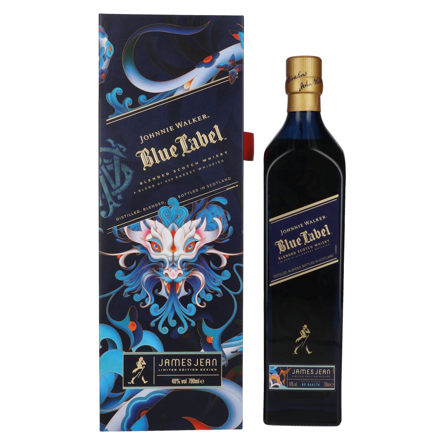Johnnie Walker Blue Label James Jean YEAR OF THE WOOD DRAGON 2024 40% Vol. 0,7l in Giftbox