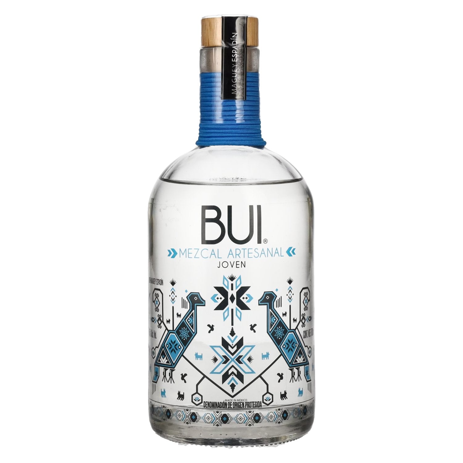 BUI Mezcal Artesanal 100% Maguey Espadin Joven 45% Vol. 0,7l