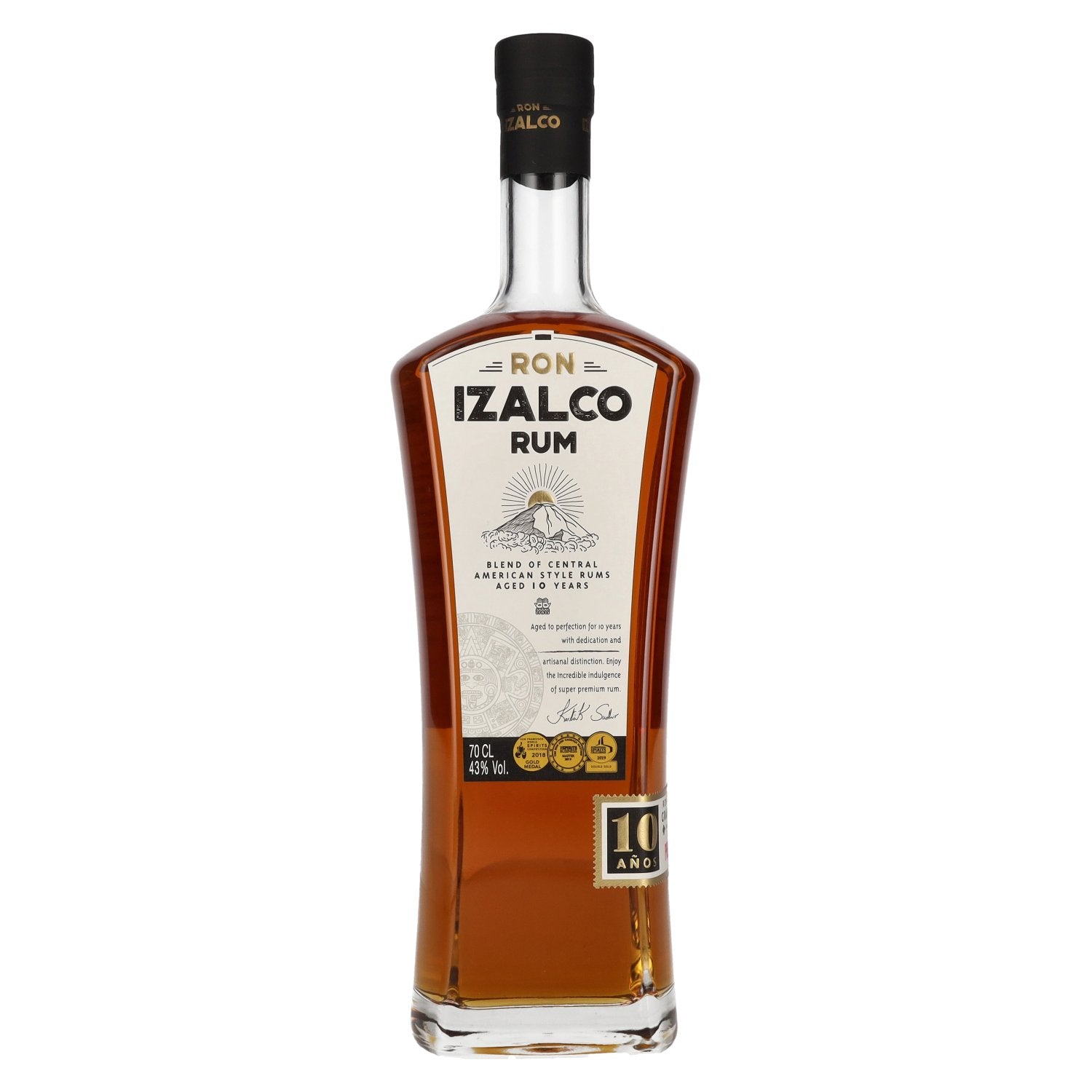 Ron Izalco 10 Anos Rum 43% Vol. 0,7l