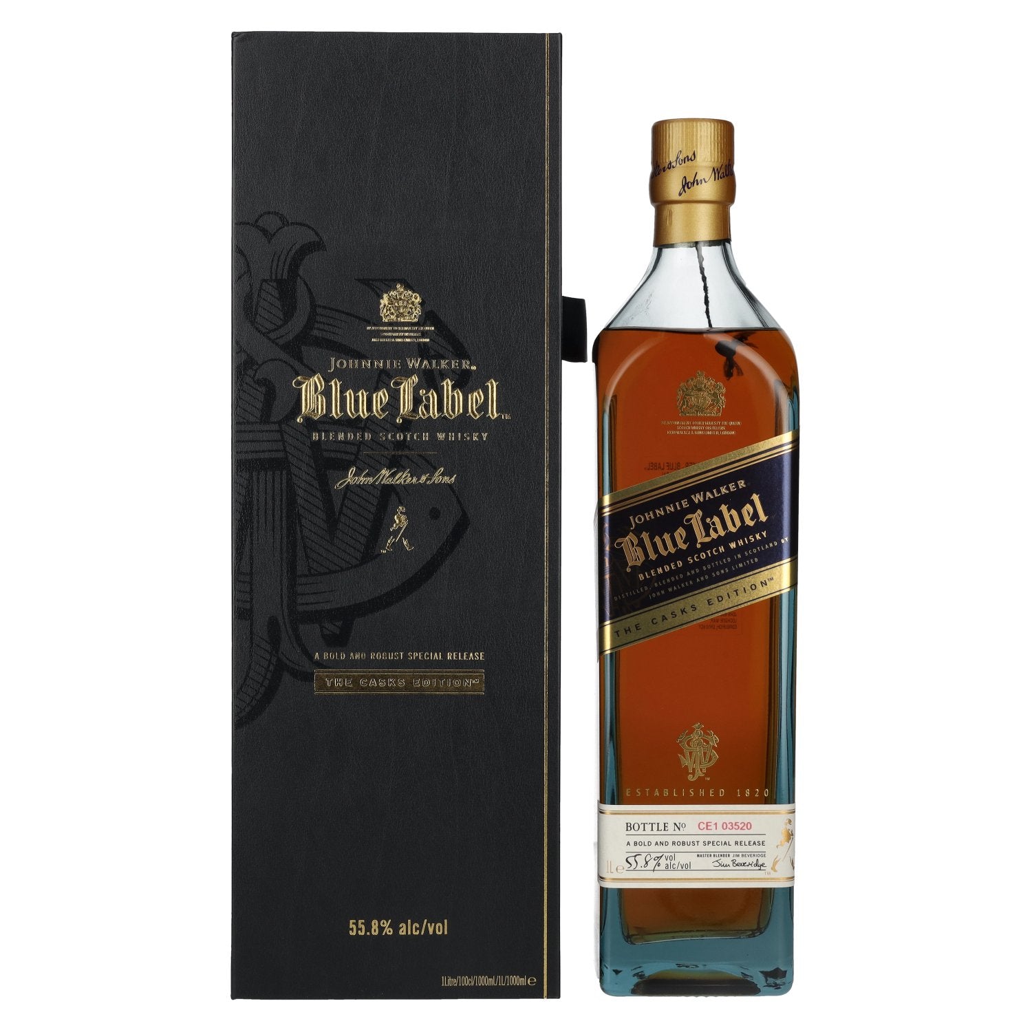 Johnnie Walker Blue Label The Casks Edition Special Release 55,8% Vol. 1l in Giftbox