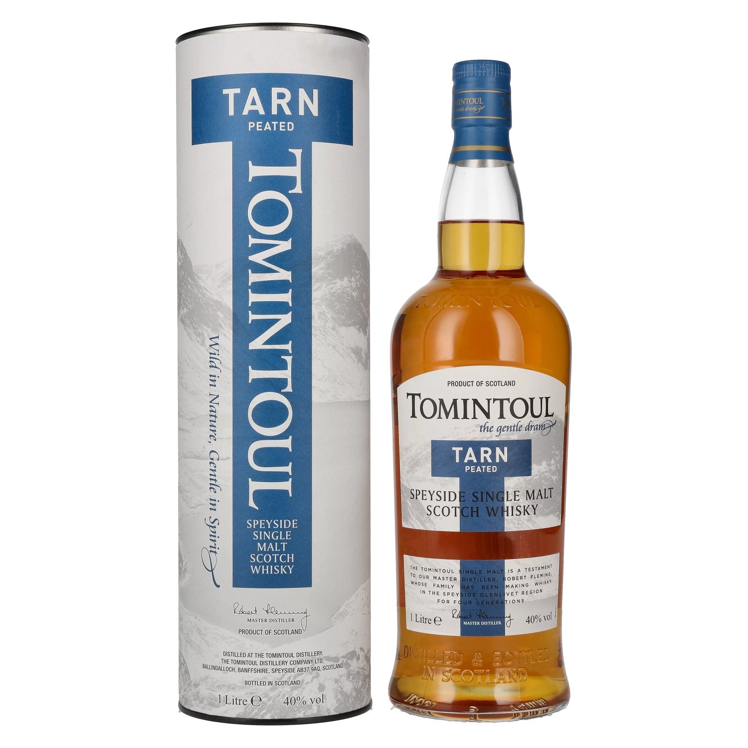 Tomintoul TARN Peated Speyside Single Malt Scotch Whisky 40% Vol. 1l in Giftbox