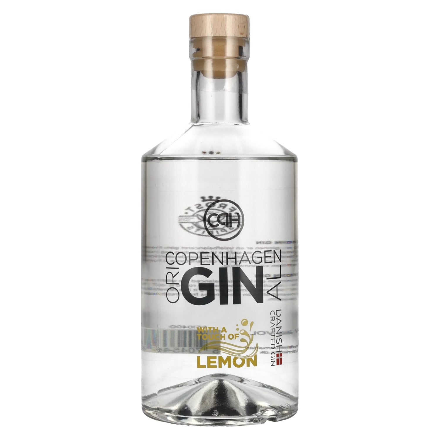 Copenhagen oriGINal Gin with a touch of LEMON 39% Vol. 0,7l