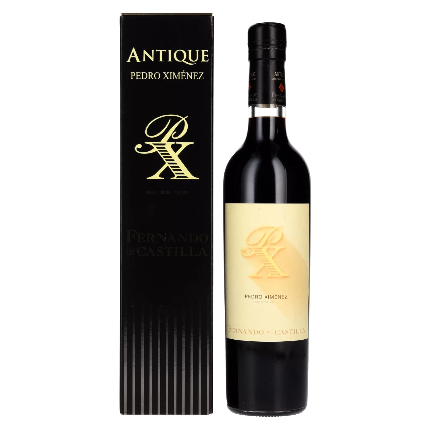 Fernando de Castilla Sherry Pedro Ximenez Antique 15% Vol. 0,5l in Giftbox