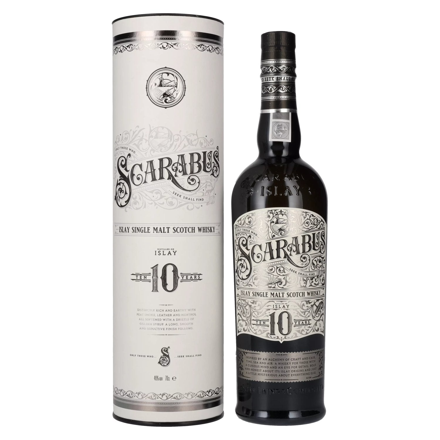 Hunter Laing SCARABUS 10 Years Old Islay Single Malt 46% Vol. 0,7l in Giftbox