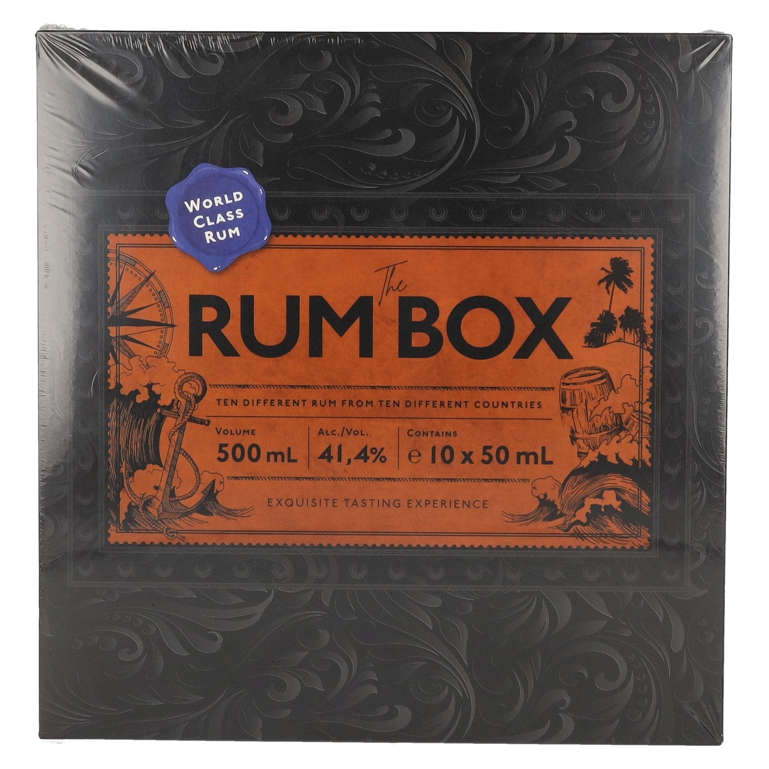 The Rum Box 41,4% Vol. 10x0,05l in Giftbox