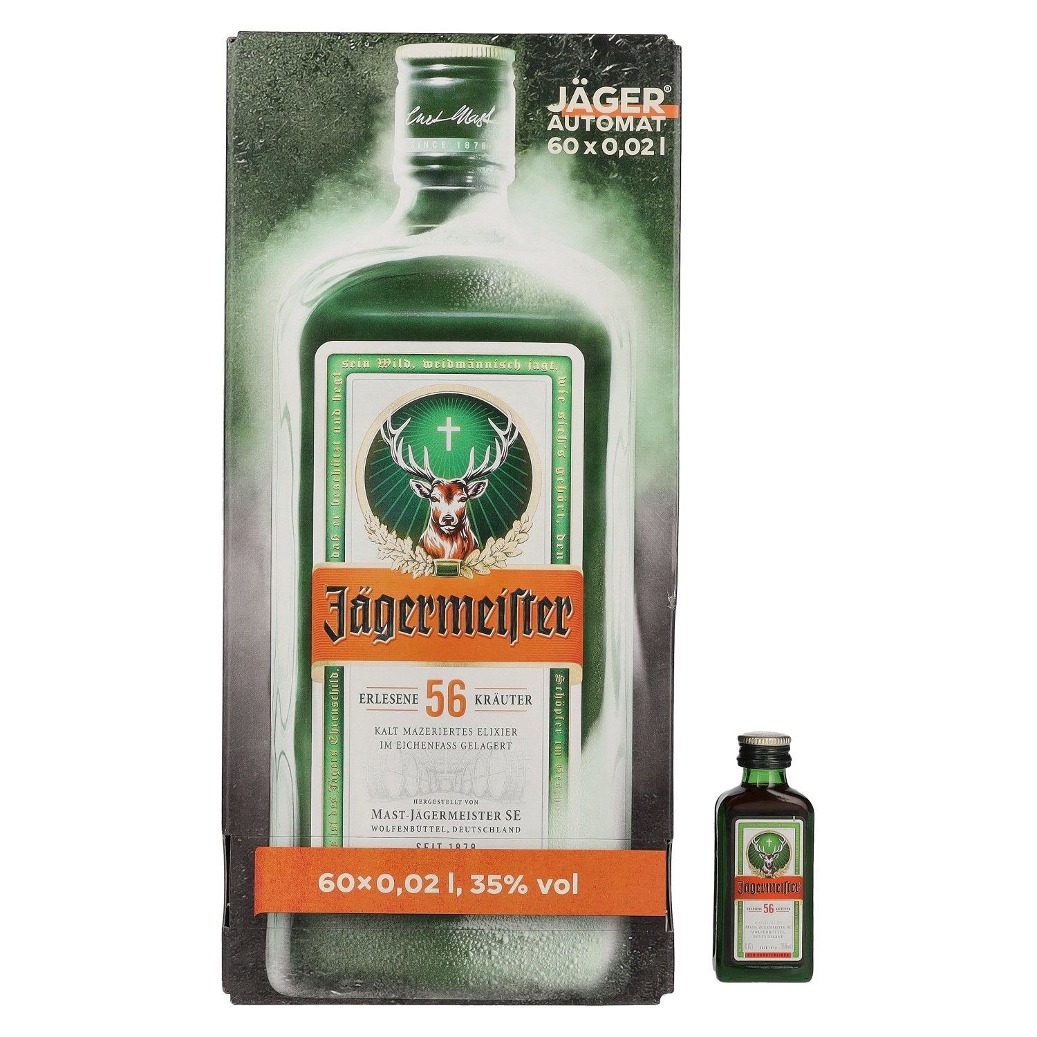 Jaegermeister 35% Vol. 60x0,02l