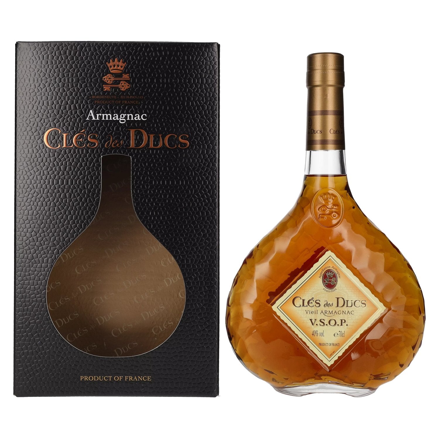 Cles des Ducs Vieil Armagnac V.S.O.P. 40% Vol. 0,7l in Giftbox