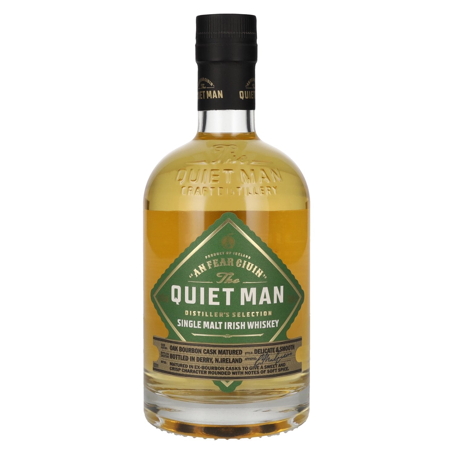 The Quiet Man AN FEAR CIUIN Distiller's Selection Single Malt Irish Whiskey 40% Vol. 0,7l