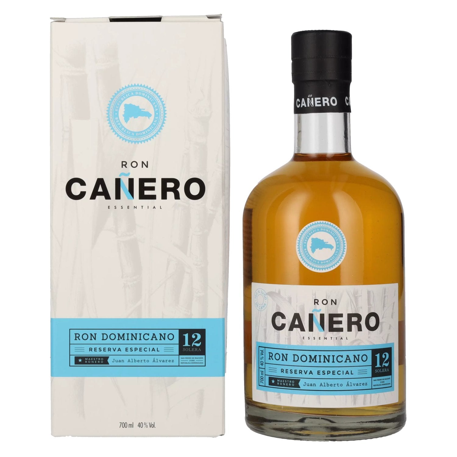 Ron Canero 12 Solera Ron Dominicano RESERVA ESPECIAL 40% Vol. 0,7l in Giftbox