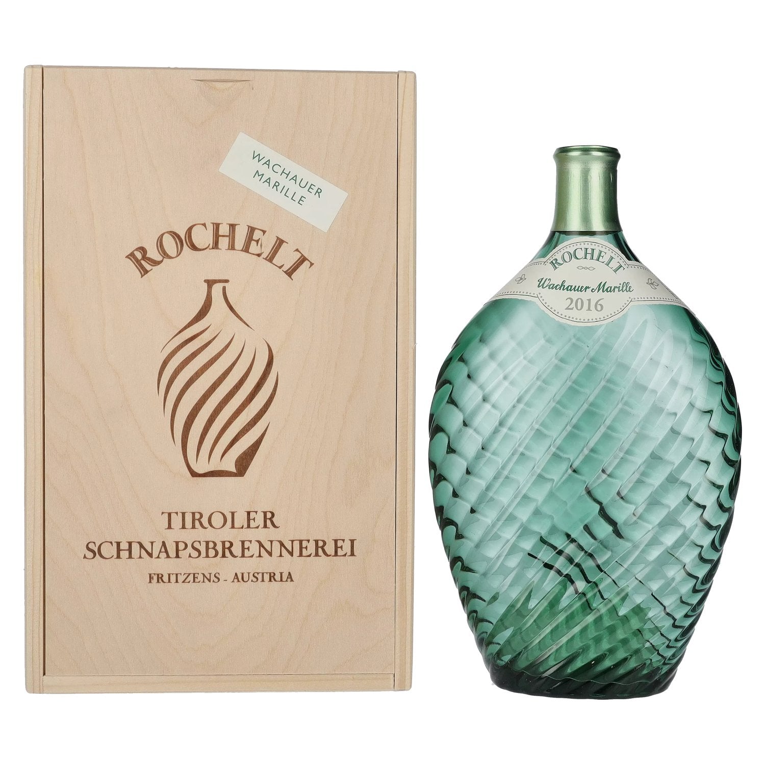 Rochelt Wachauer Marille 2016 50% Vol. 0,7l in Holzkiste