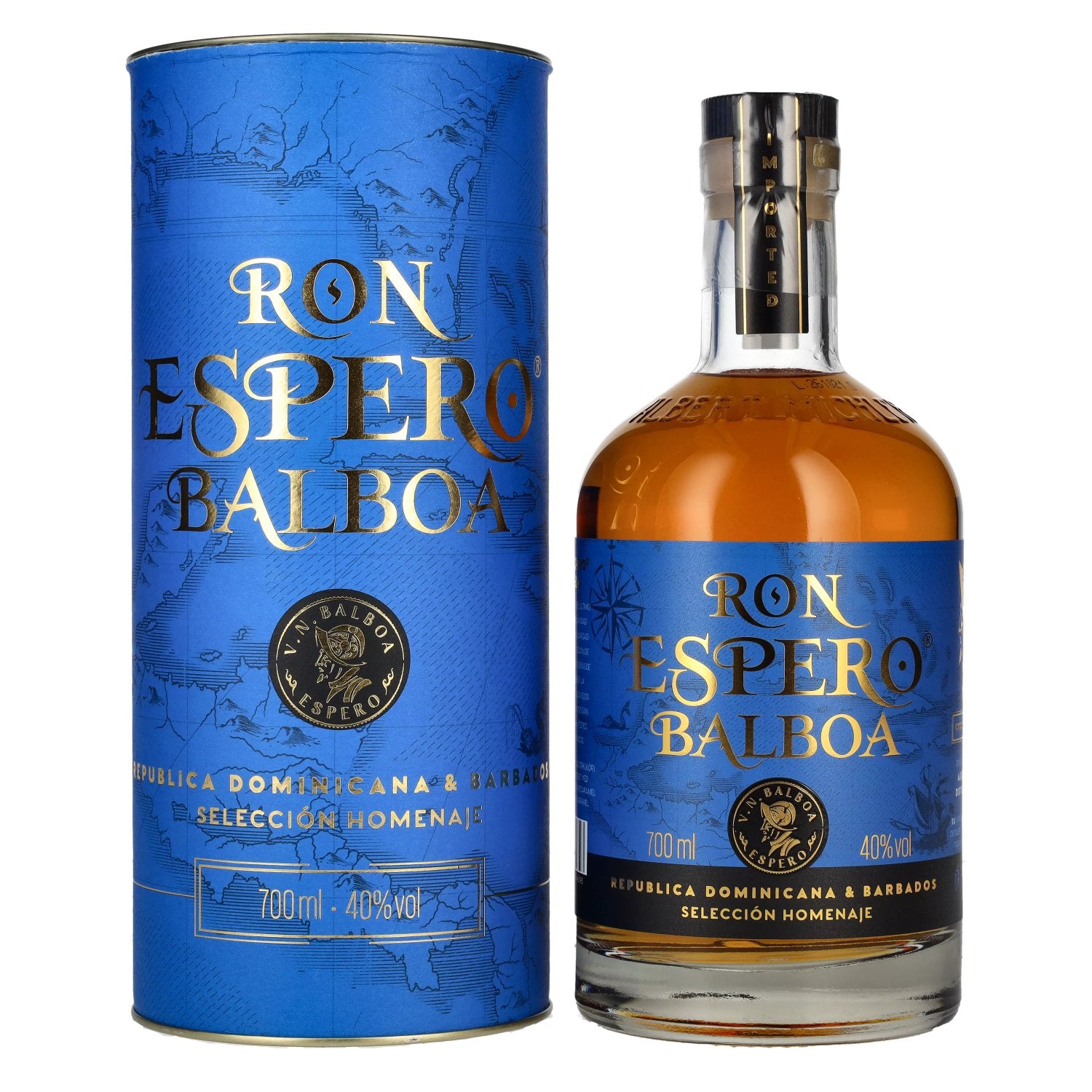 Ron Espero Balboa Seleccion Homenaje 40% Vol. 0,7l in Giftbox