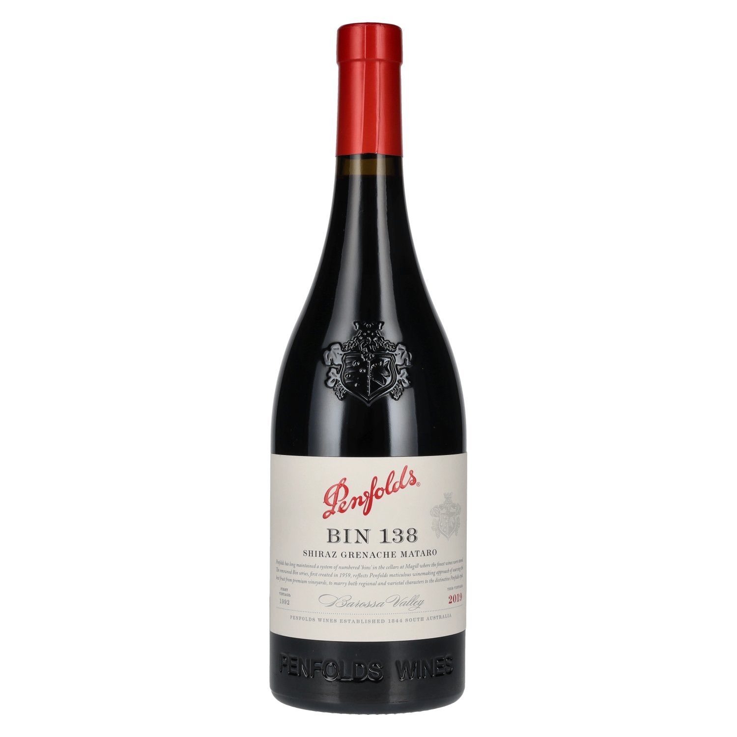 Penfolds BIN 138 Shiraz Grenache Mataro 2019 14,5% Vol. 0,75l