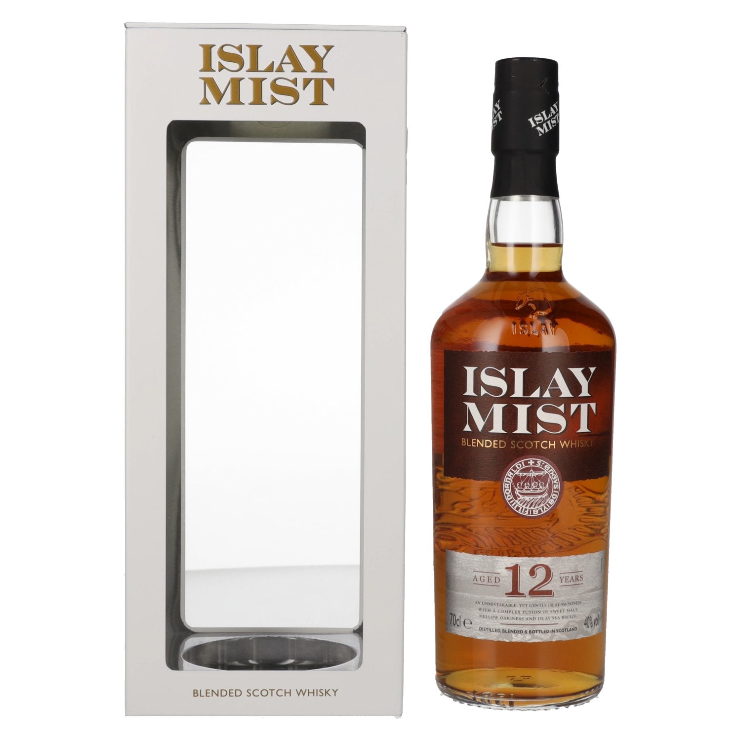 Islay Mist 12 Years Old Blended Scotch Whisky 40% Vol. 0,7l in Giftbox