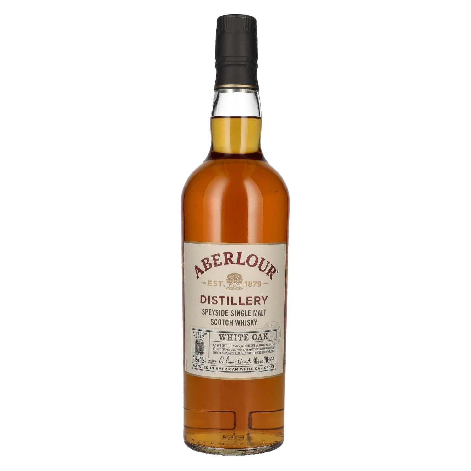 Aberlour WHITE OAK Highland Single Malt 2012 40% Vol. 0,7l