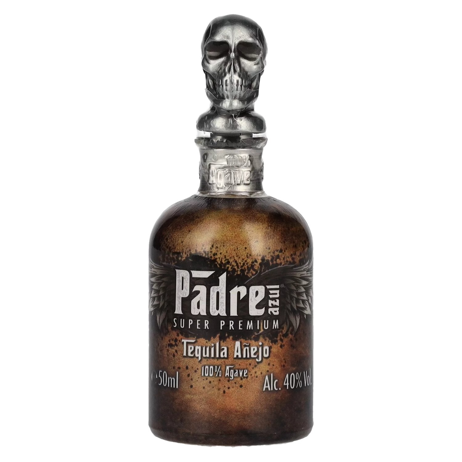 Padre Azul Super Premium Tequila Anejo 100% Agave 40% Vol. 0,05l