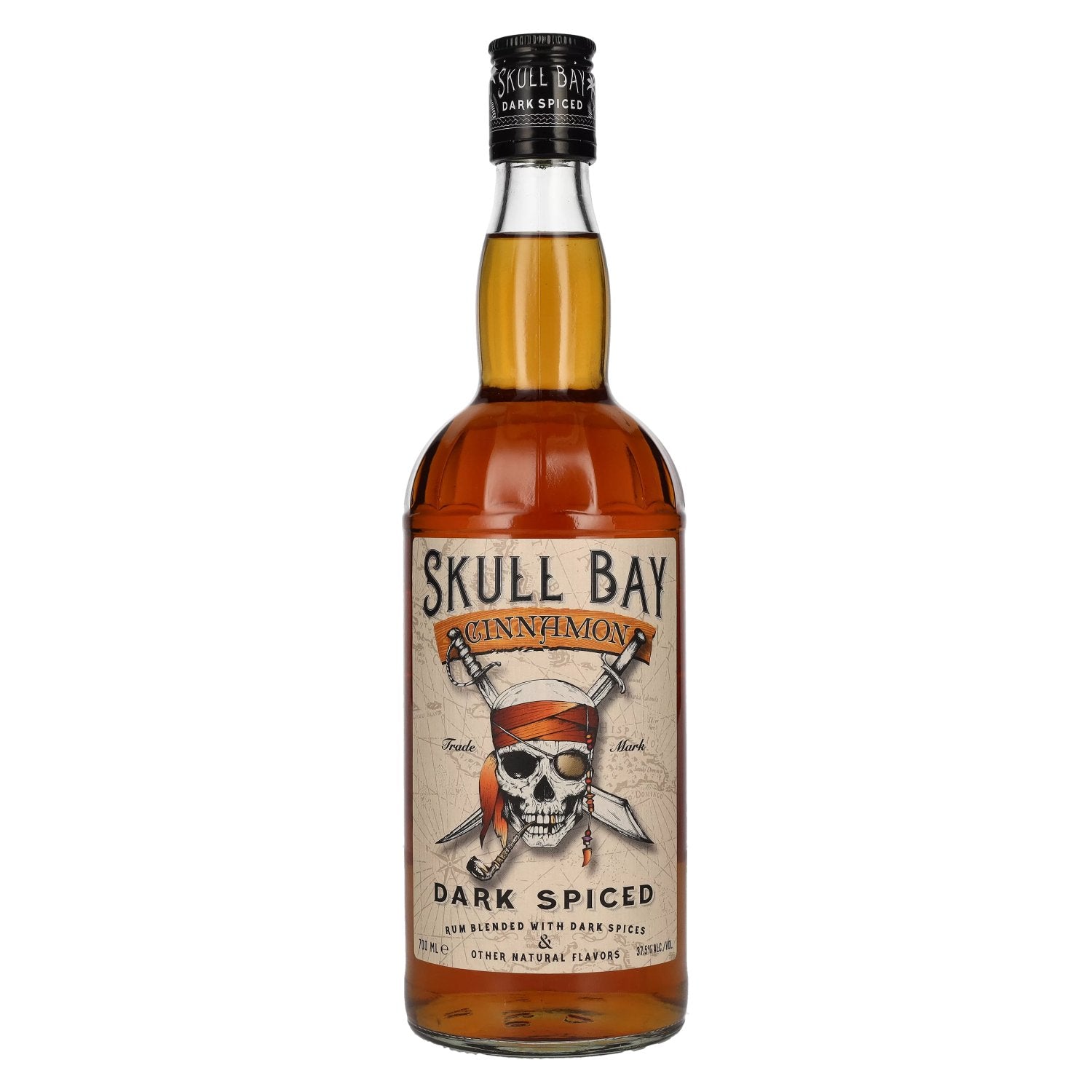 Skull Bay CINNAMON Dark Spiced 37,5% Vol. 0,7l