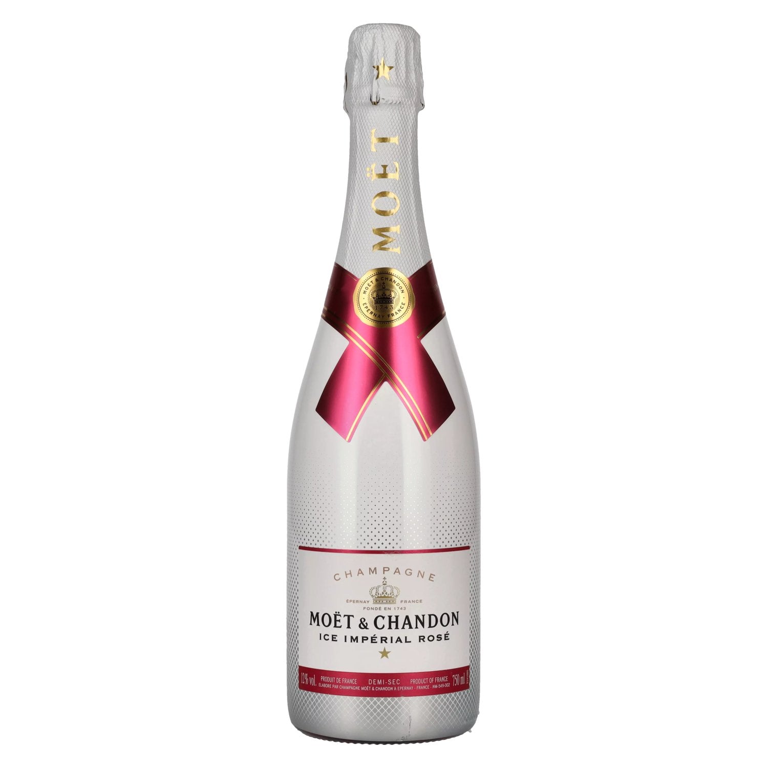 Moet & Chandon Champagne ICE IMPERIAL ROSE Demi-Sec 12% Vol. 0,75l