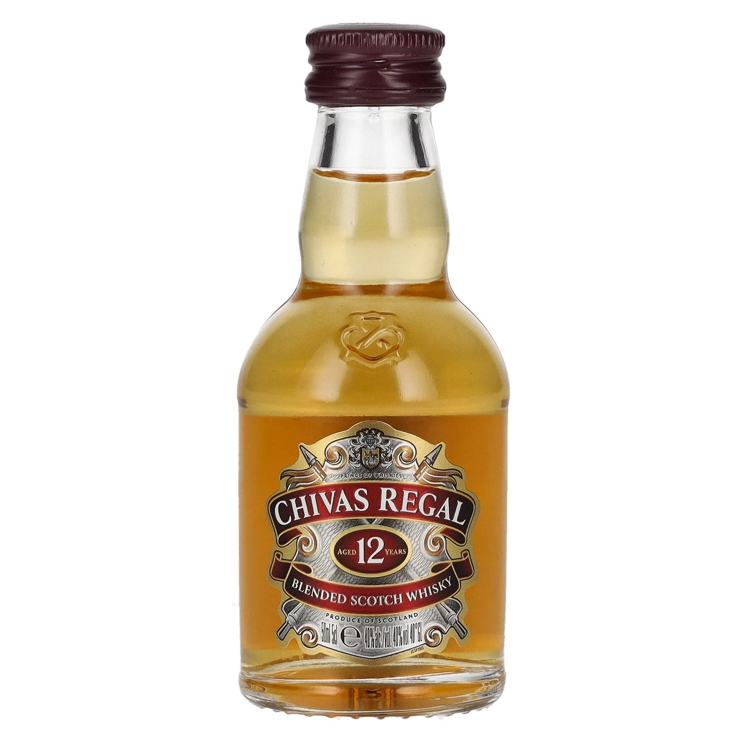 Chivas Regal 12 Years Old Blended Scotch Whisky 40% Vol. 0,05l