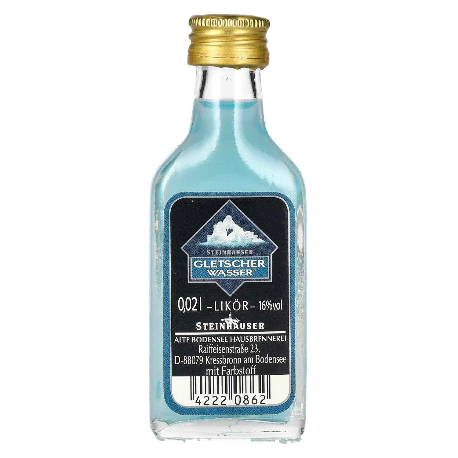 Steinhauser Gletscherwasser Likoer 16% Vol. 0,02l