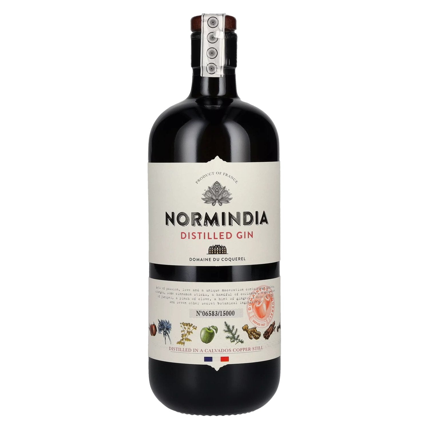 Normindia Gin Distille 41,4% Vol. 0,7l