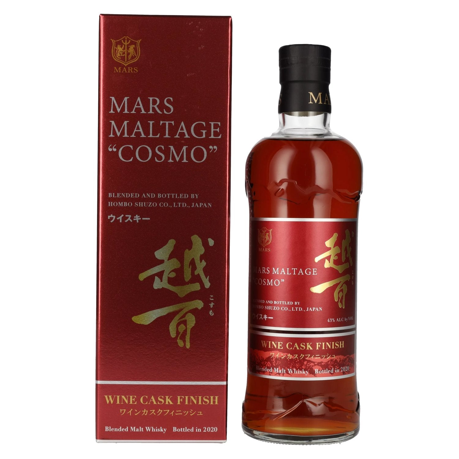 Mars Maltage COSMO Wine Cask Finish 43% Vol. 0,7l in Giftbox