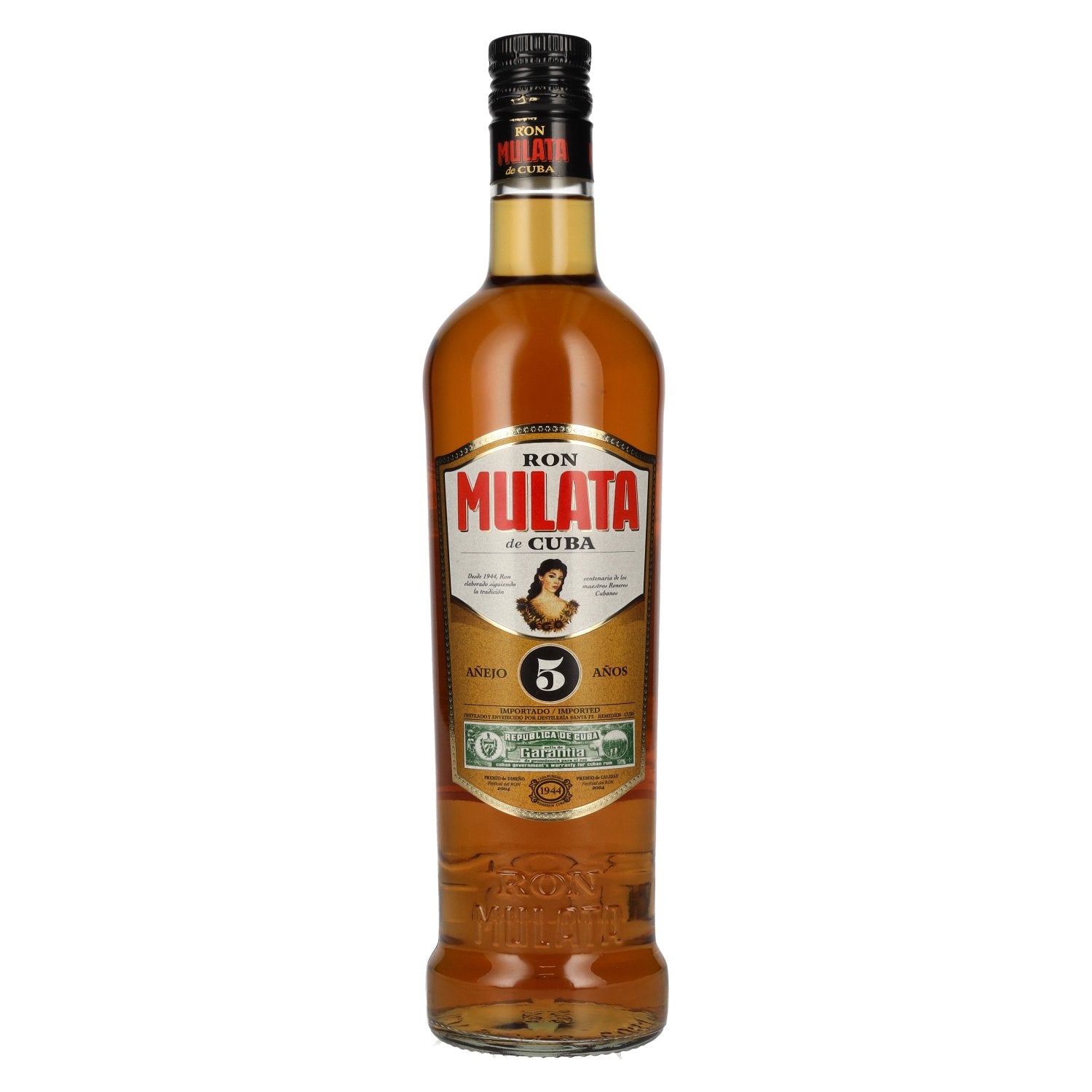 Ron Mulata de Cuba Anejo 5 Anos 38% Vol. 0,7l