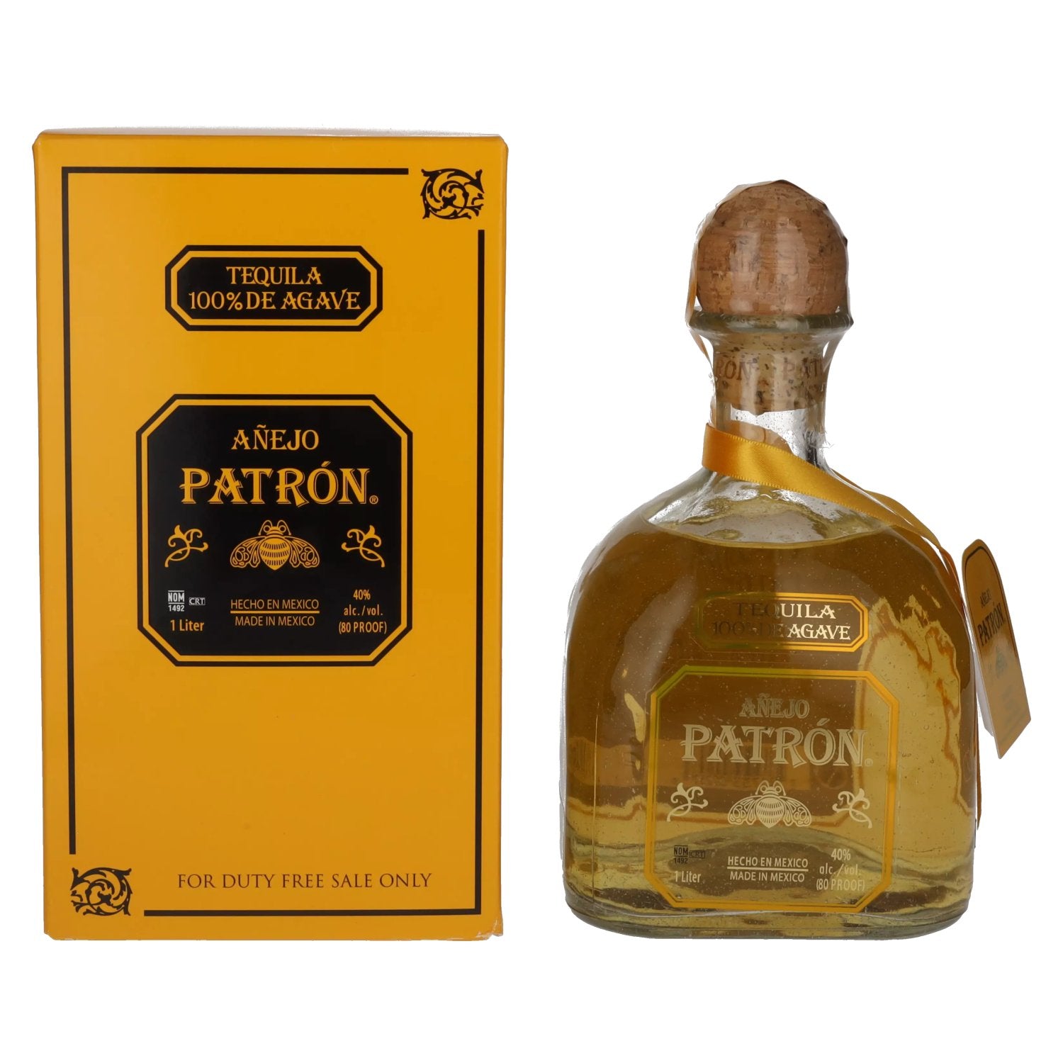 Patron Tequila Anejo 40% Vol. 1l in Giftbox