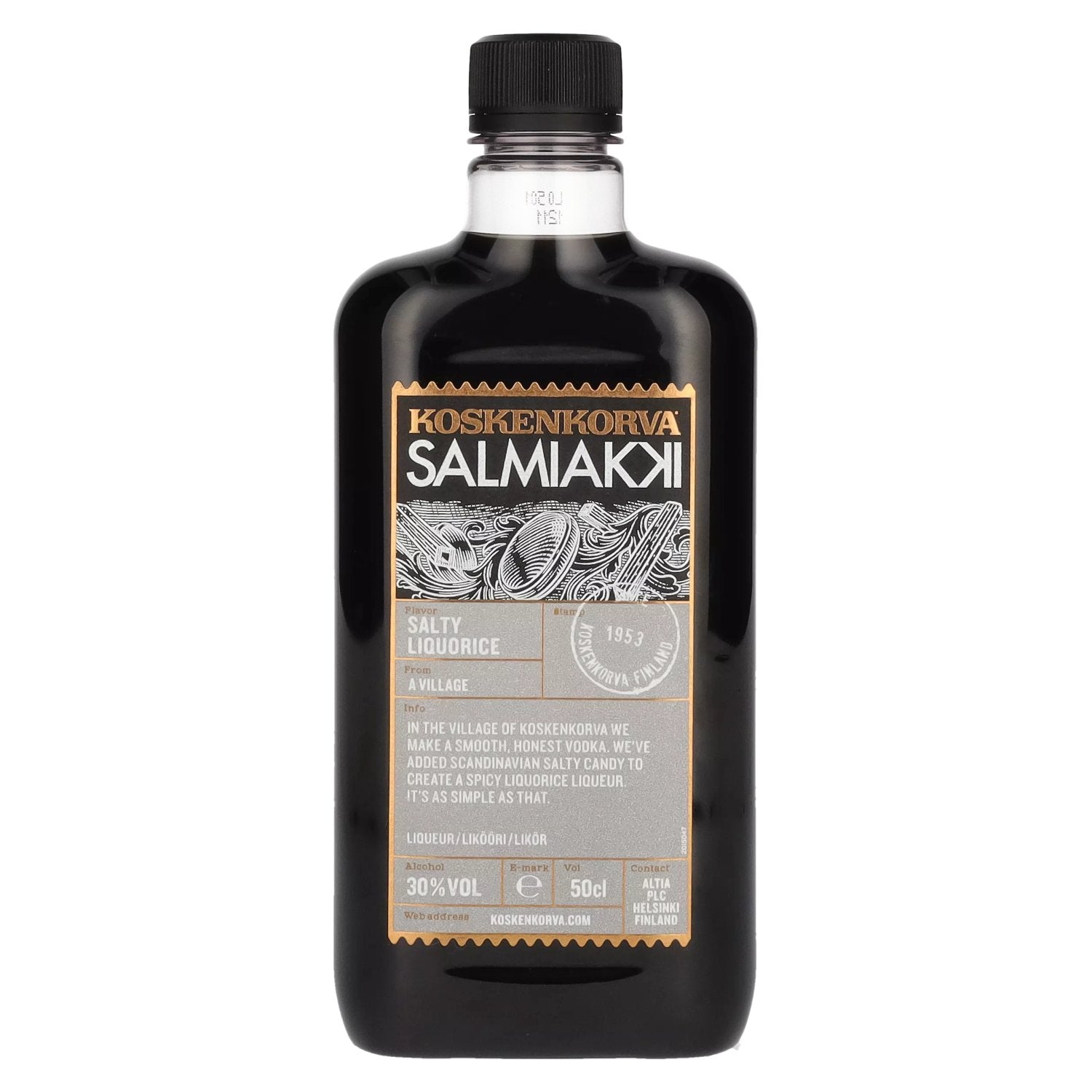 Koskenkorva Salmiakki Salty Liquorice 30% Vol. 0,5l PET