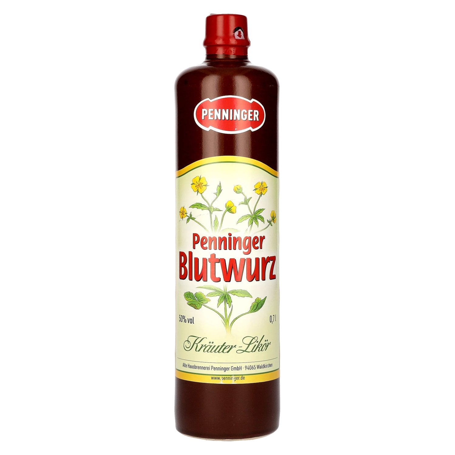 Penninger Blutwurz Kraeuter Likoer 50% Vol. 0,7l