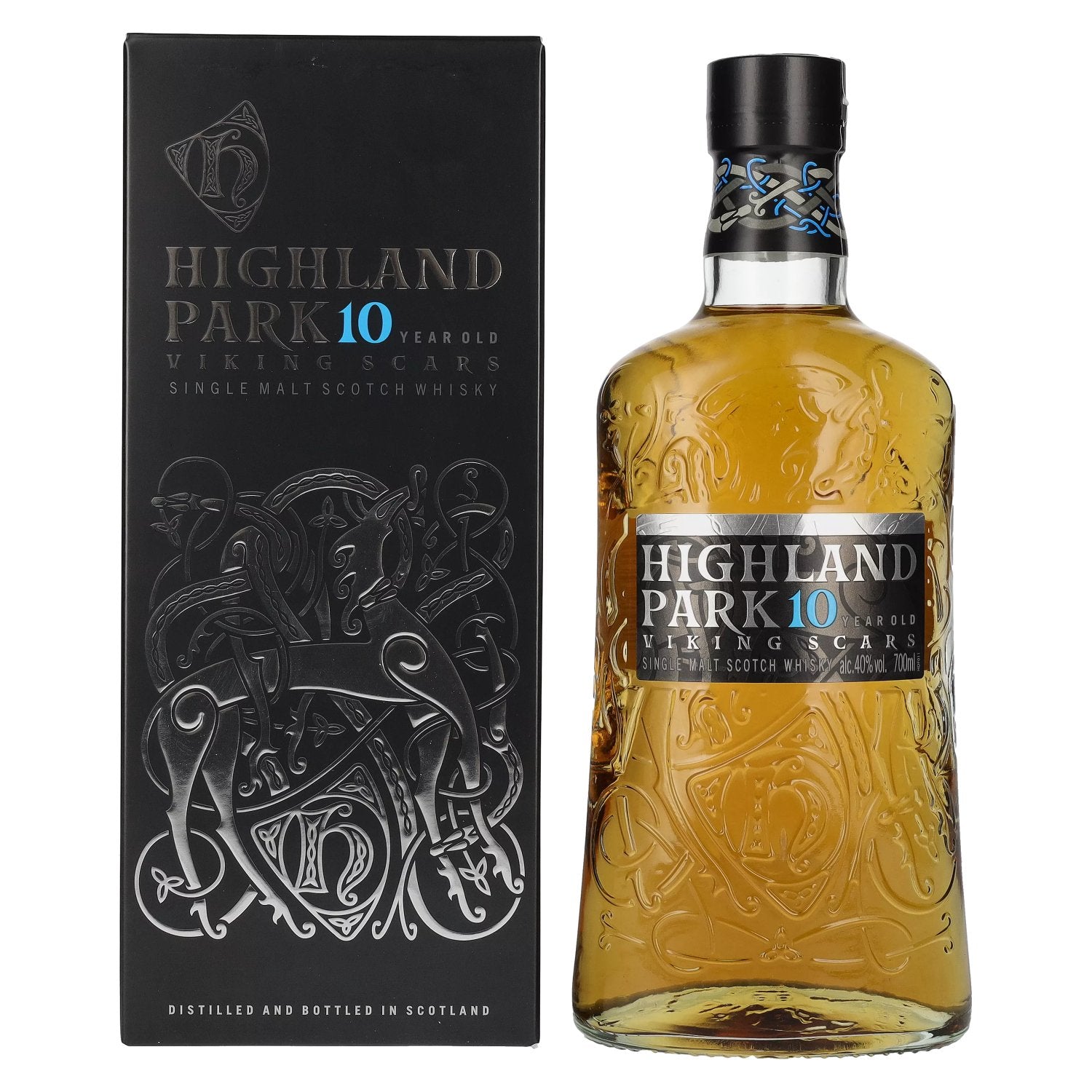 Highland Park 10 Years Old VIKING SCARS 40% Vol. 0,7l in Giftbox