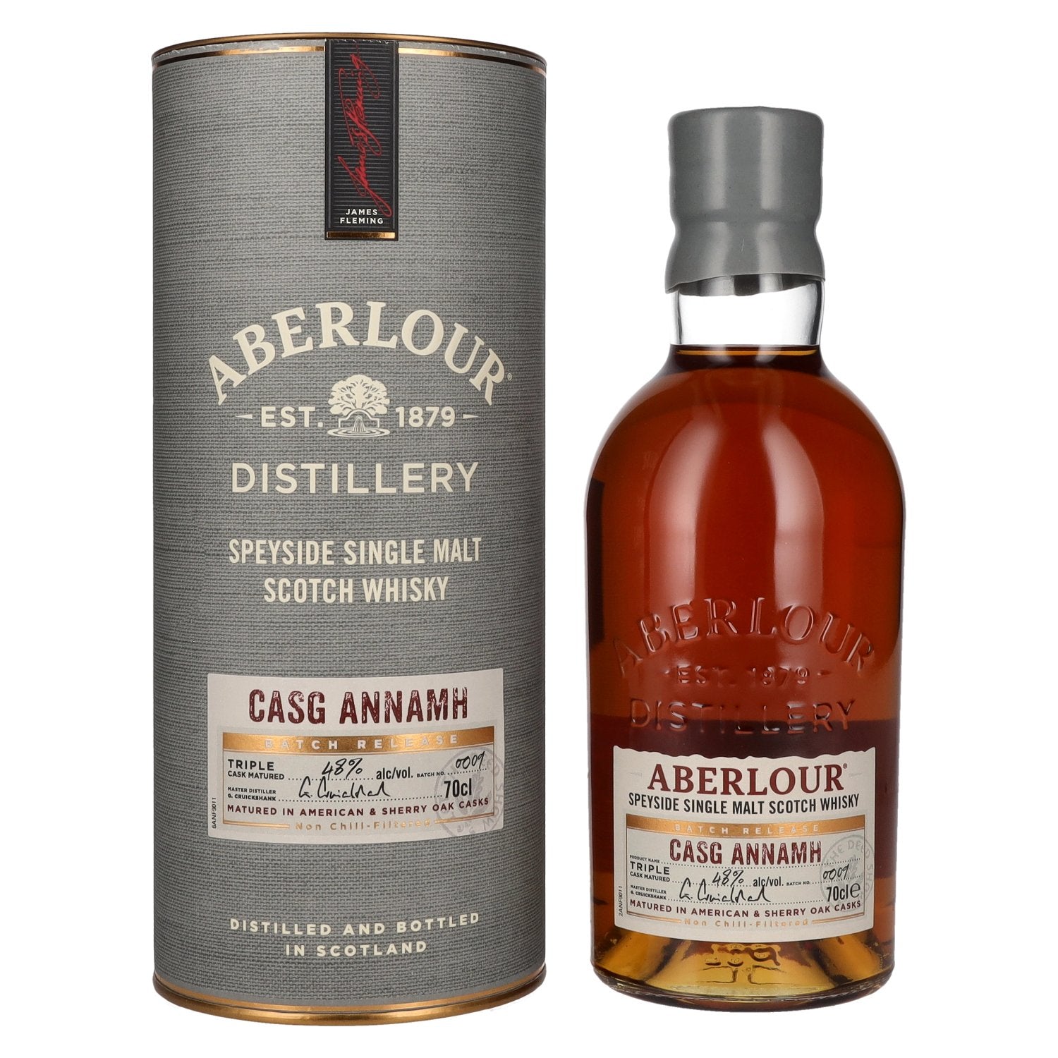 Aberlour CASG ANNAMH Batch Release 0009 48% Vol. 0,7l in Giftbox