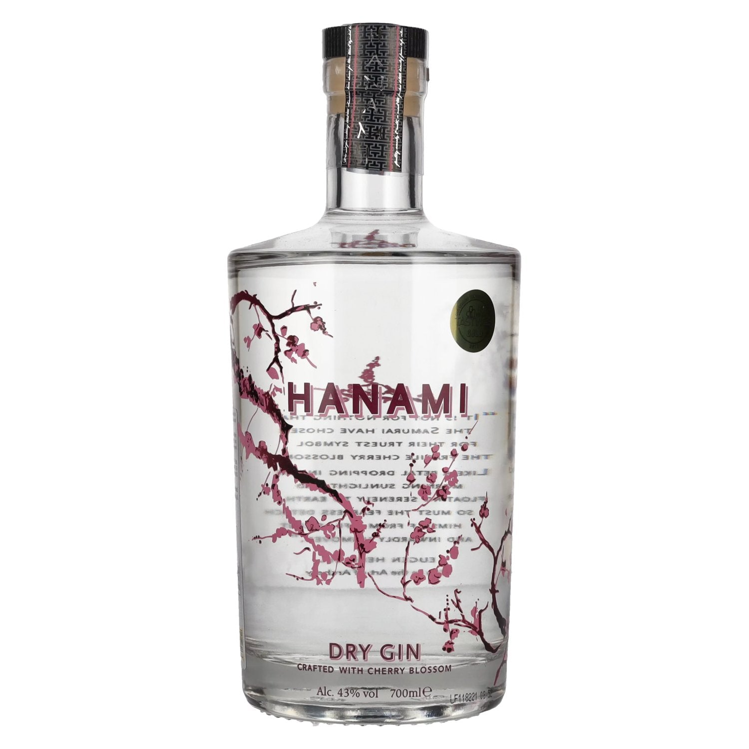 Hanami Dry Gin 43% Vol. 0,7l