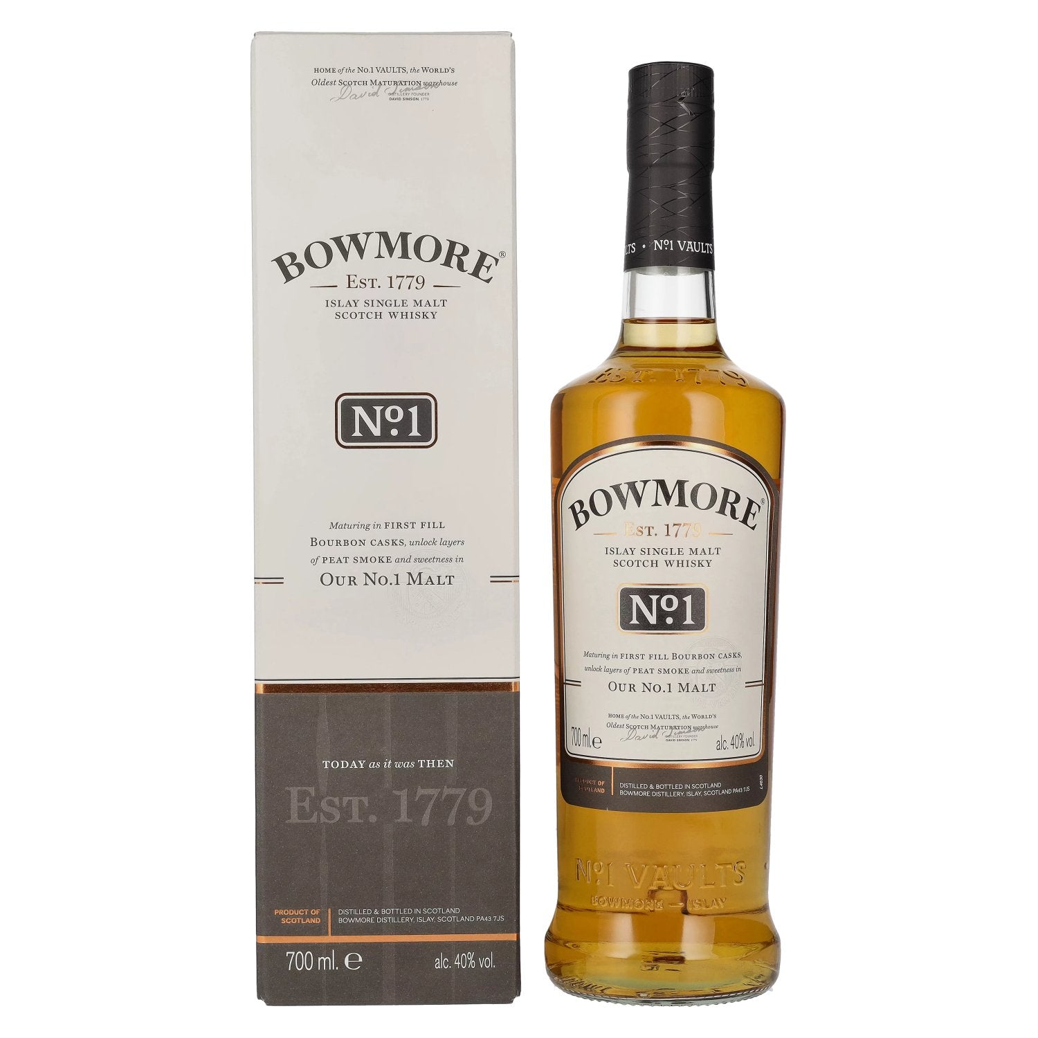 Bowmore N1 MALT Islay Single Malt 40% Vol. 0,7l in Giftbox